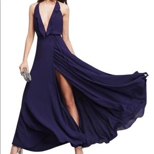 Reformation Blue Ariana Maxi Dress. Size M.